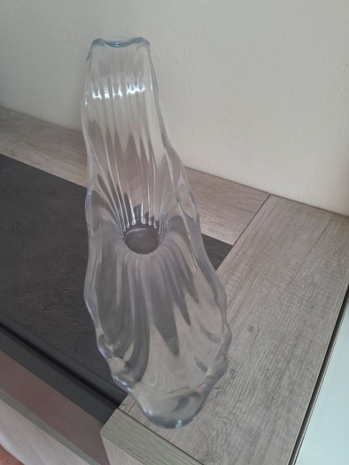 Grande coupe à fruits en cristal