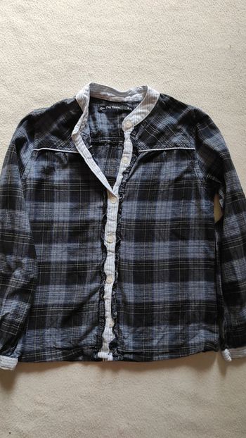 Chemisier à carreaux