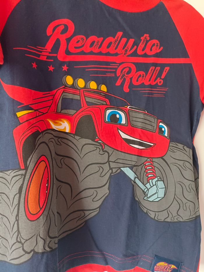 Tee-shirt Blaze et les Monster machines en 7 ans 122 cm - photo numéro 2