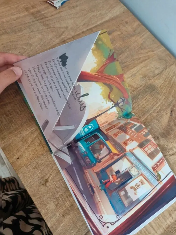 Livre enfant il faut sauver le piano blanc - photo numéro 2