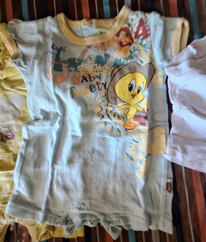 Lot 3 combishort bébé 3 mois - photo numéro 3