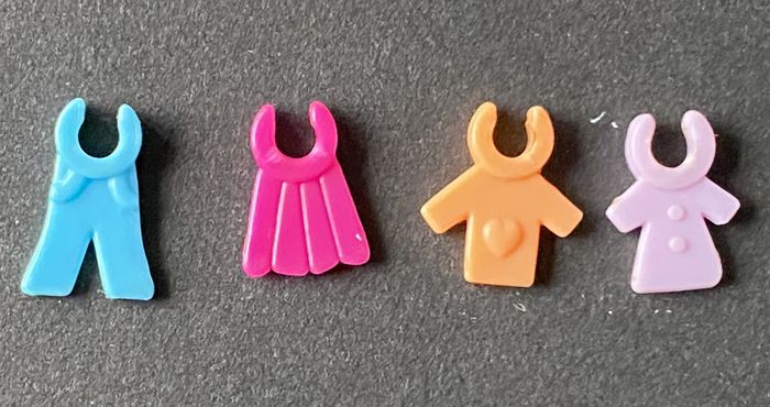 Polly Pocket Magical Movin' Pollyville vêtements 1996 - photo numéro 3