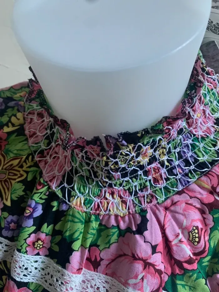 Blouse taille 38marque Barok fleurie - photo numéro 5