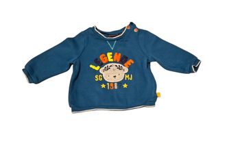 Sweat bleu bébé garçon 6M Sergent