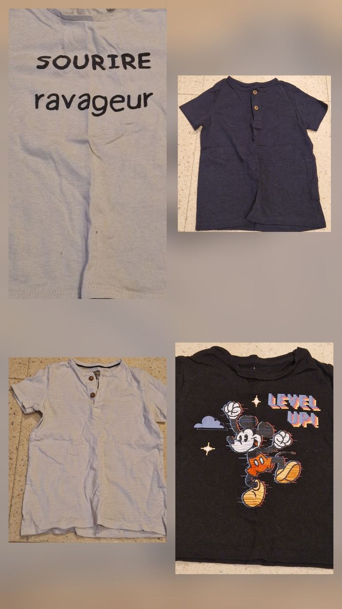 Lot de tee shirt - photo numéro 4
