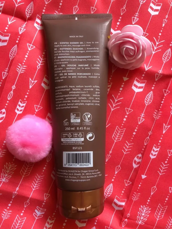 Gel douche parfumé neuf BSF121 chogan - photo numéro 2