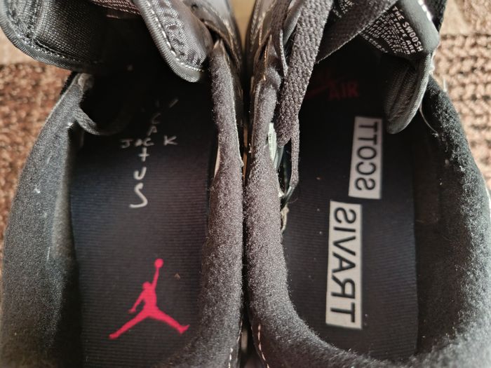 Travis Scott X Jordan Air 1 Low retro OG SP Phantom noir - photo numéro 7