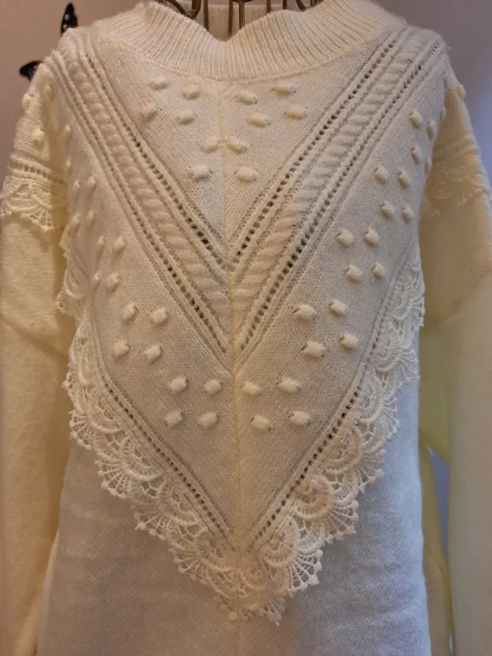 pull écru - photo numéro 2