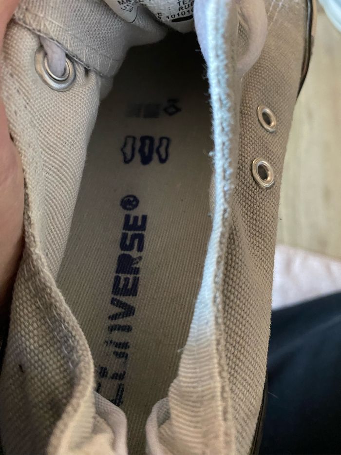 Baskets basses fille T35 grises - photo numéro 7