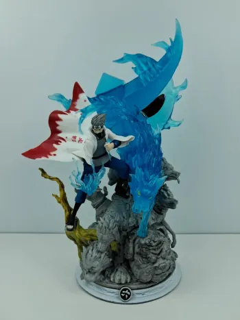 Figurine épique Kakashi Hatake de Naruto - Cape de Minato & Kamui Raikiri