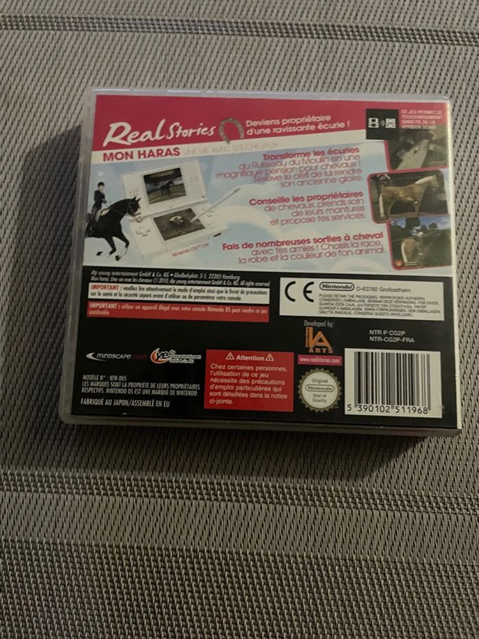 Real Stories Mon Haras Jeu Nintendo DS FR - photo numéro 4