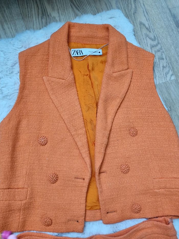 Ensemble zara orange - photo numéro 3