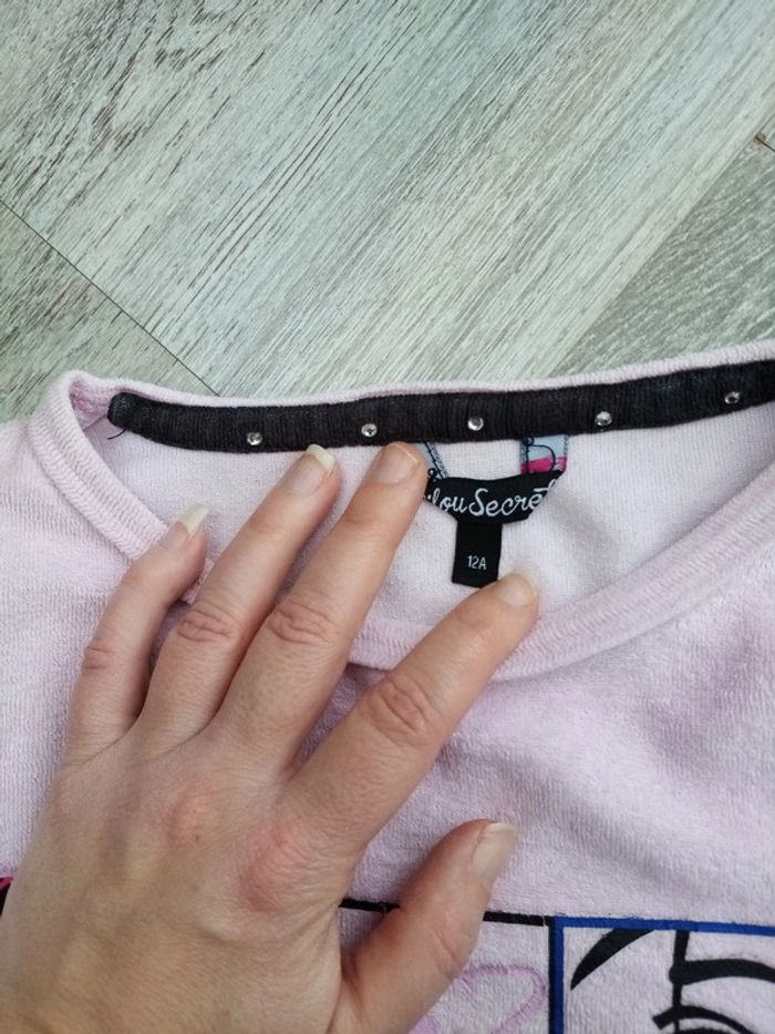 Pyjama velours 12A - photo numéro 4