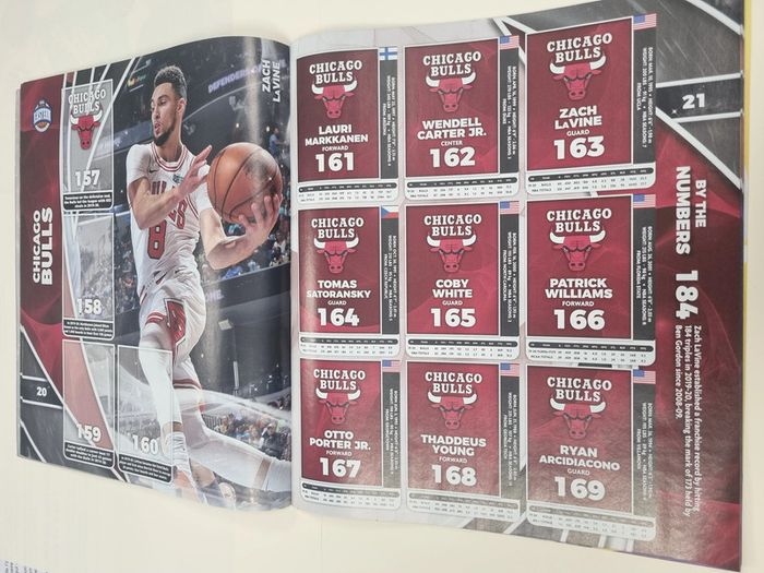 nba 2020 2021 basket album de stickers panini presque vide (15 vignettes collées) - photo numéro 7