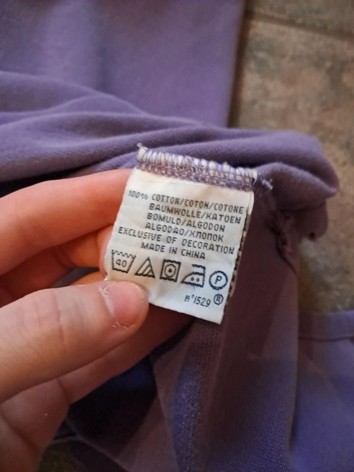 Ralph Lauren polo Mauve manches Longues en taille M - photo numéro 6