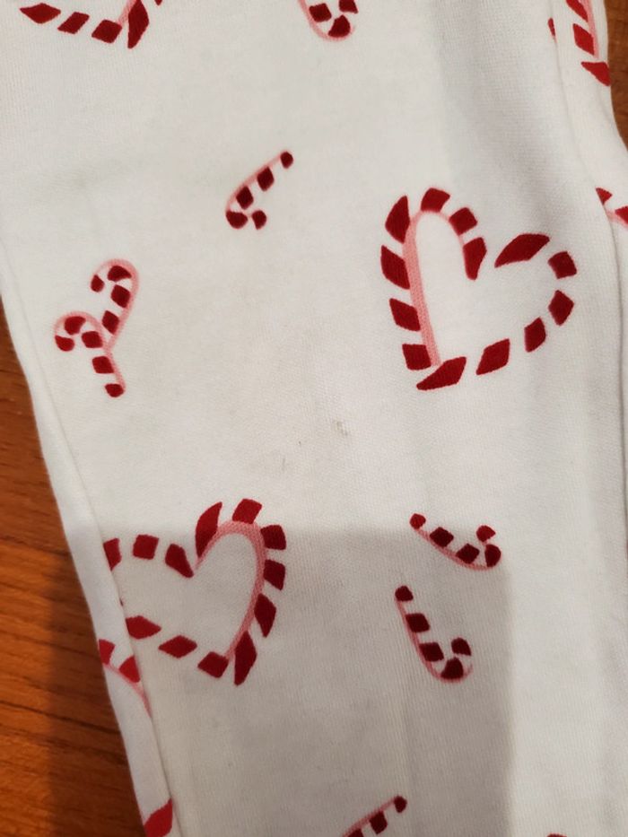 Ensemble ou pyjama motif sucre d'orge 18mois - photo numéro 3