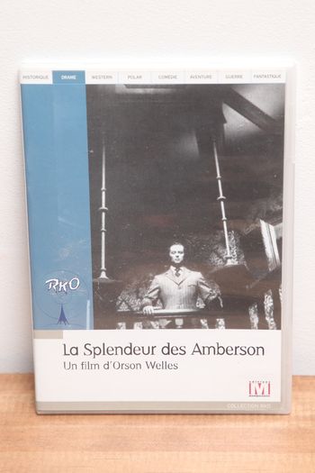 DVD la splendeur des Amberson