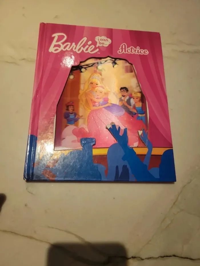 Livre Barbie actrice