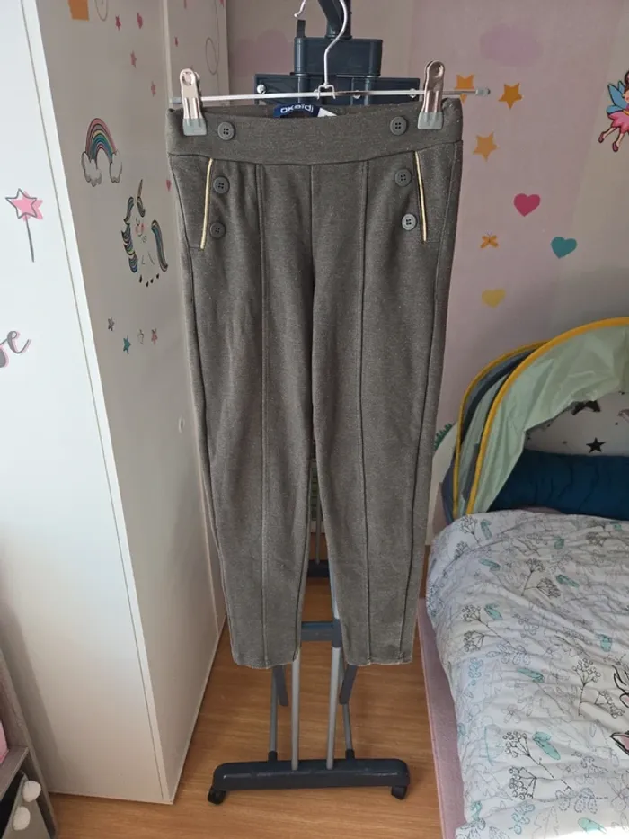 Jegging okaidi taille 9 ans - photo numéro 2