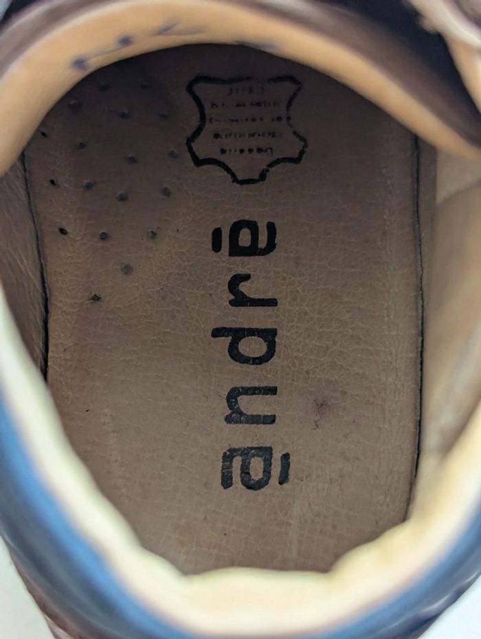 Chaussures montantes en cuir marron André – Taille 23 - photo numéro 6