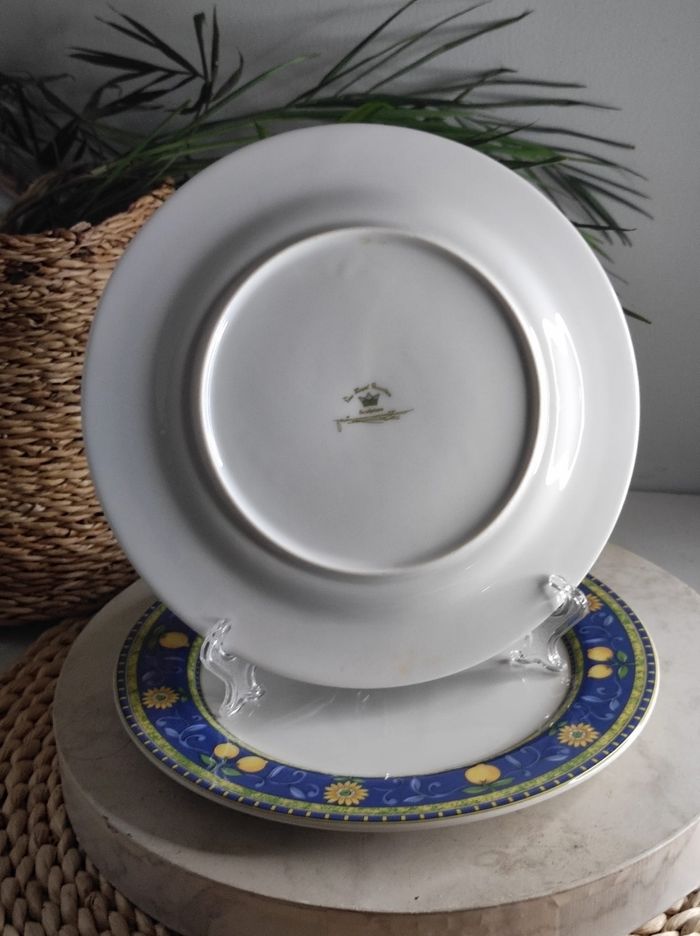 Assiettes à dessert provençale - photo numéro 2