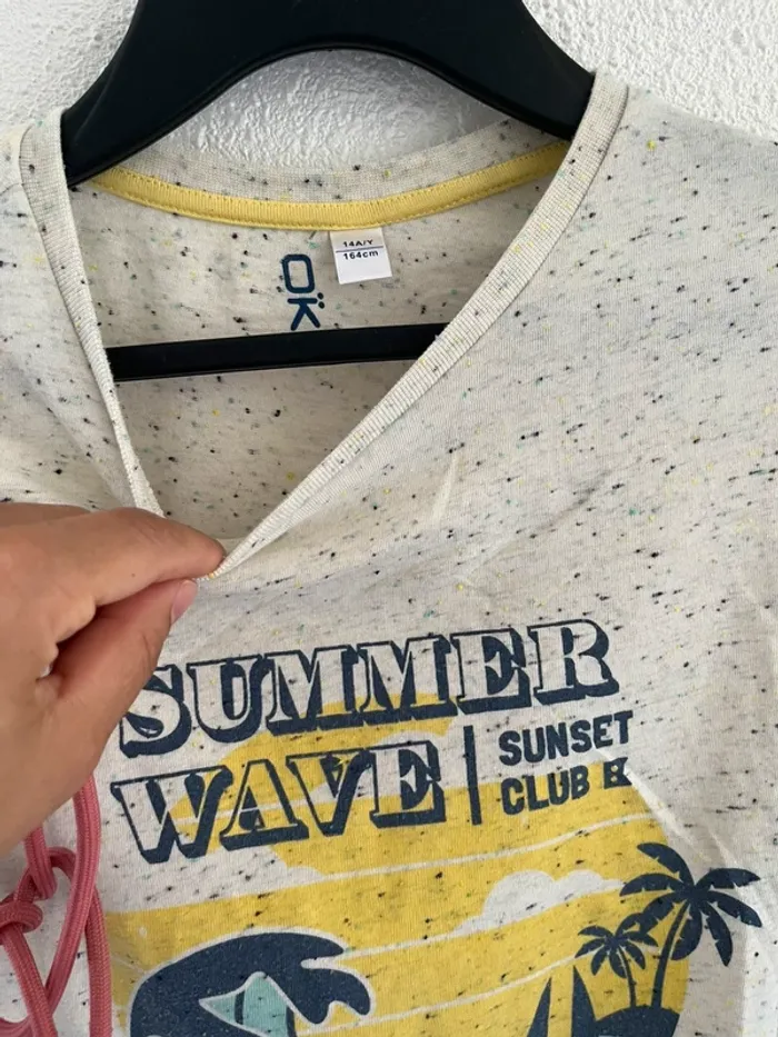 T-shirt Okaïdi 💫Taille 14 ans - photo numéro 2