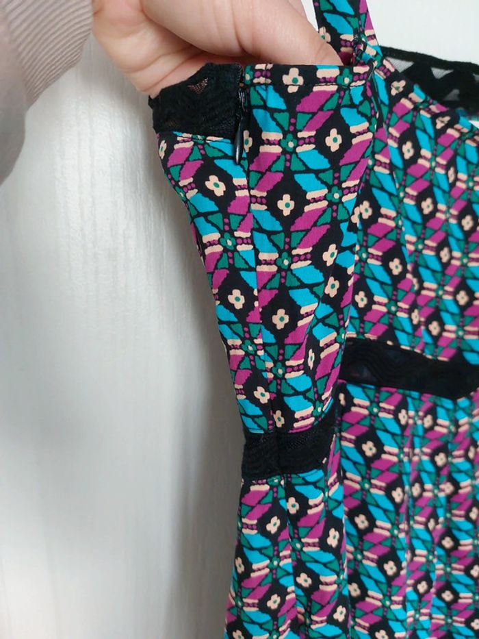 Combinaison short effet jupe colorée - photo numéro 5