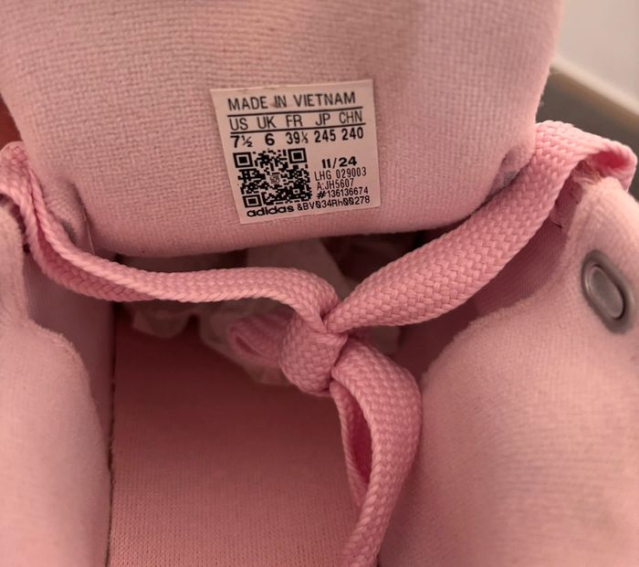 Adidas Campus Rose Neuves Taille 39 1/3 - photo numéro 9
