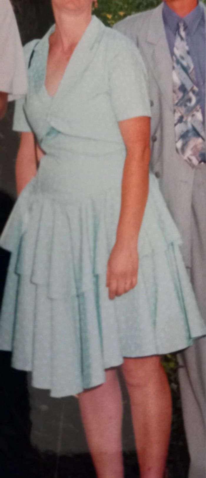 Robe a bretelle+ boléro T44 comme Neuf - photo numéro 9