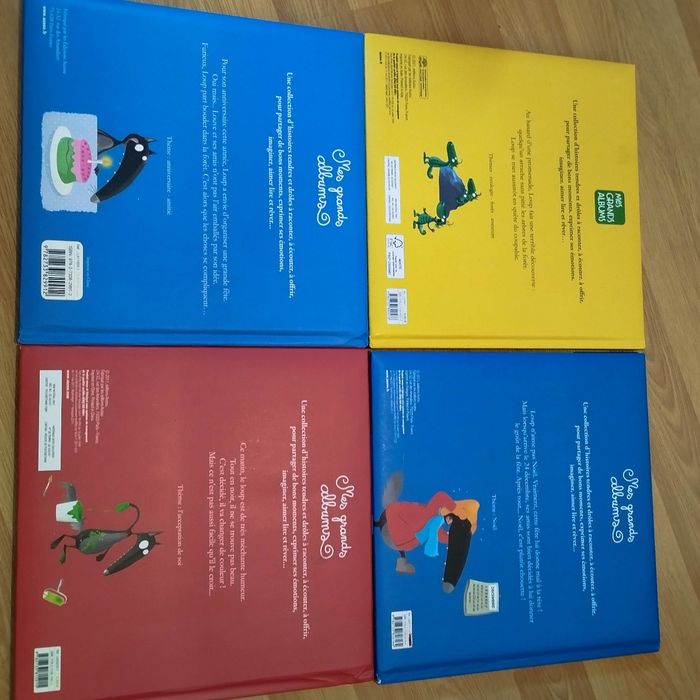 Lot 4 livres enfant Auzou Petit Loup mes grands albums - photo numéro 6