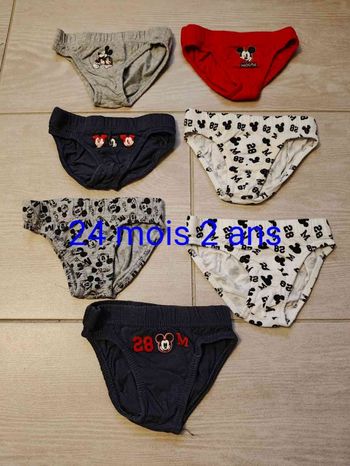 Lot slip 2 ans Mickey