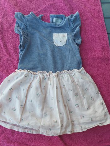 Robe primark 12/18 mois