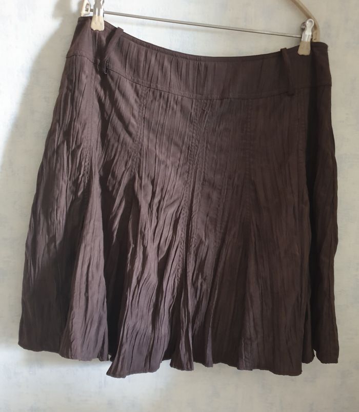 Jupe marron – Xanaka – Taille 44 - photo numéro 2