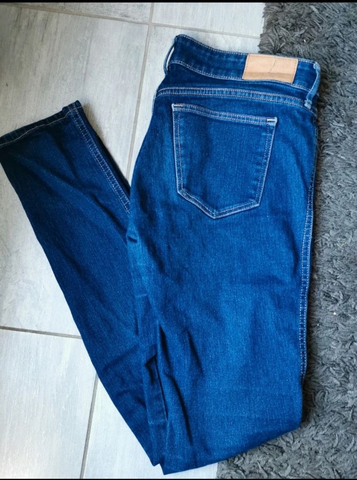 Jean skinny bleu
