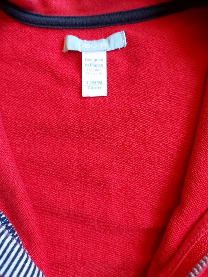 Gilet garçon Obaibi 12 mois en très bon état (78) - photo numéro 2
