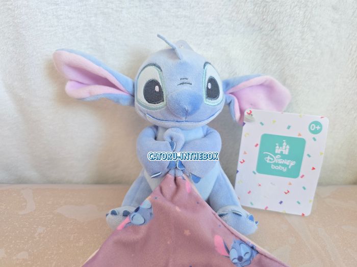 Doudou mouchoir / Comforter Disney Stitch - photo numéro 2