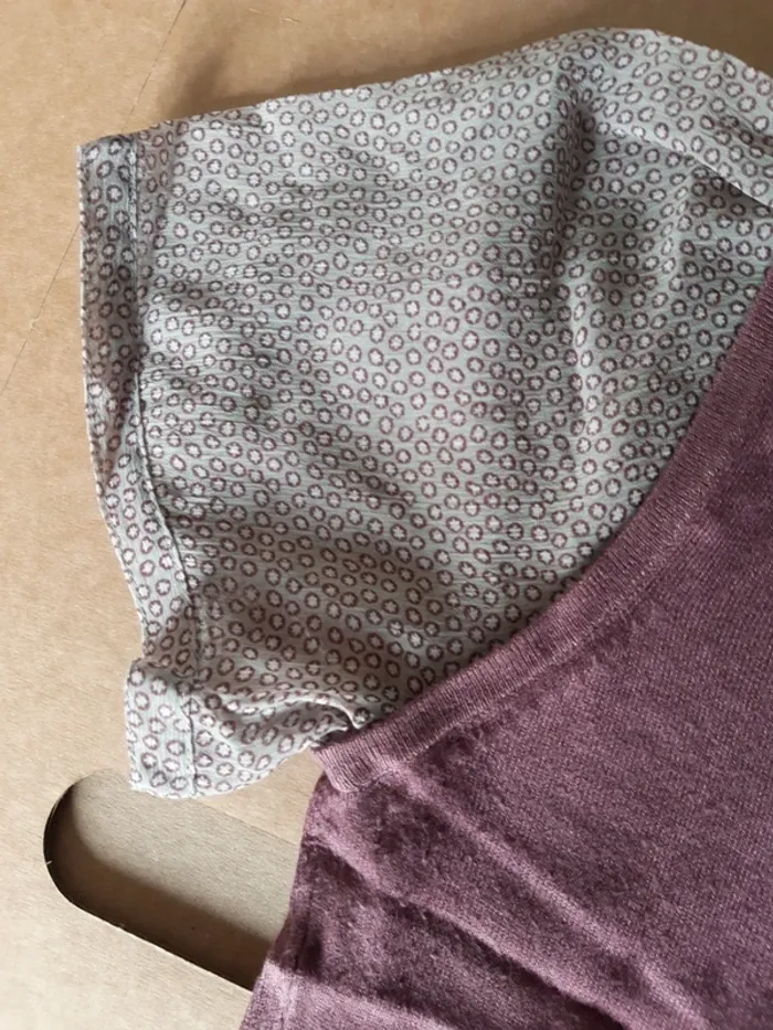 Joli pull manches courtes  taille 38/40 - photo numéro 3