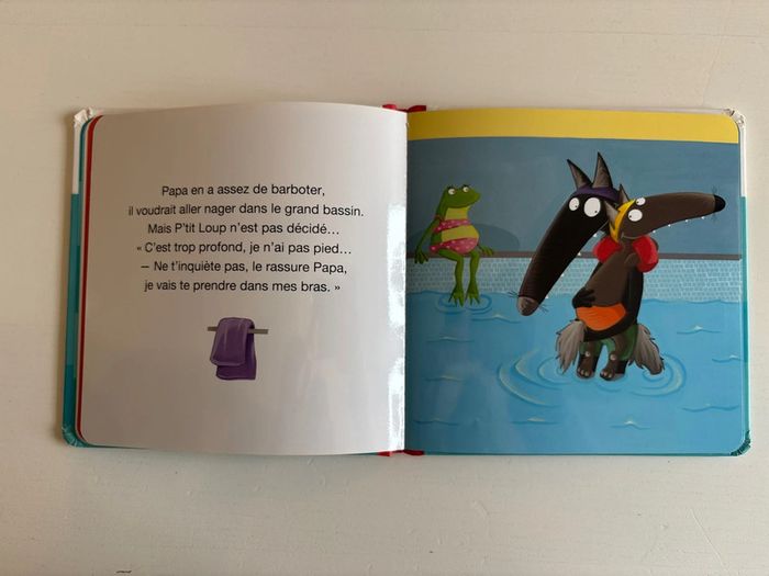 Livre p’tit loup va à la piscine - photo numéro 9