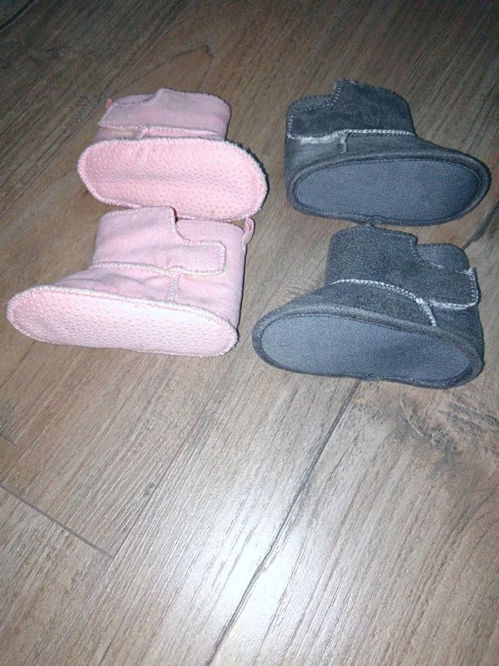 Chaussons/ bottes fourrées T.17 - photo numéro 4