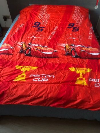Couette enfant Cars 140 x 190 cm en TBE