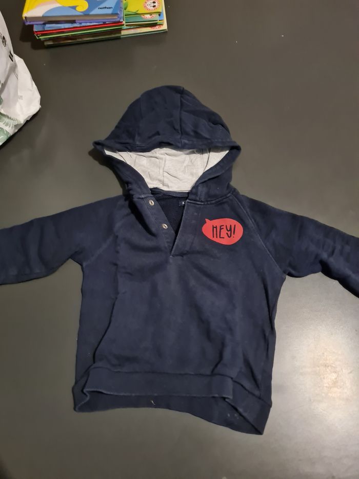 Lot de 3 sweet/pulls/ gilet 18mois - photo numéro 2