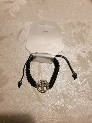 Bracelet Peace and Love strass Neuf