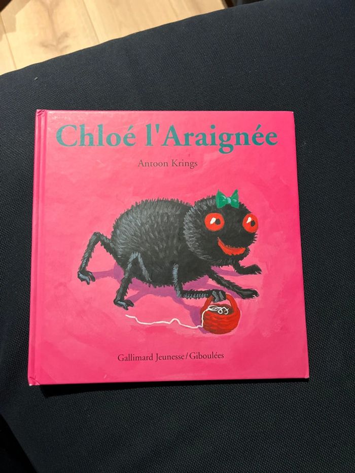 Livre pour enfants antoon krings Chloé l araignée