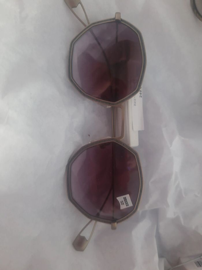 Solaire verres octogonale