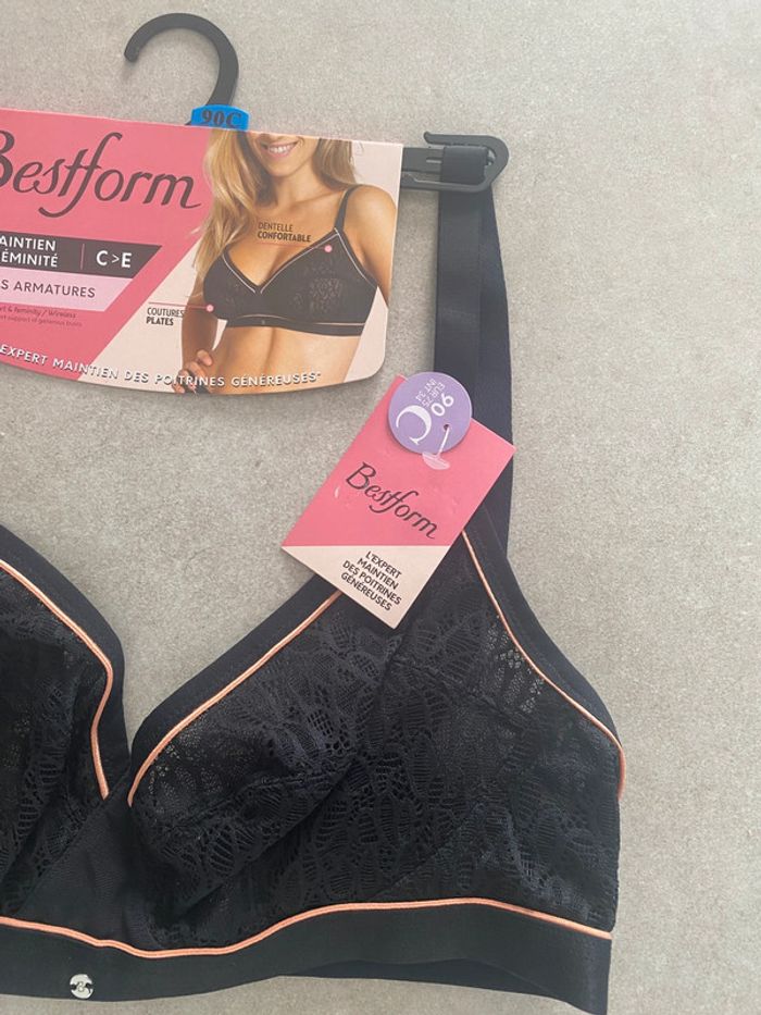 Soutien-gorge Bestform sans armatures - Taille 90C - photo numéro 2