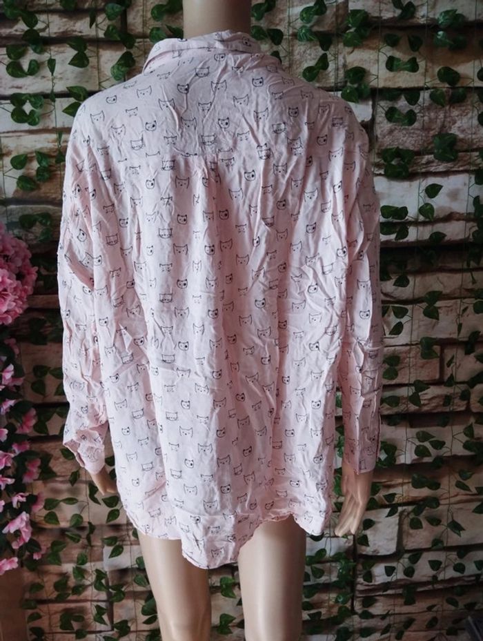 🌸Chemise Petits Chats 🌸Kiabi 🌸Taille 40🌸 - photo numéro 4
