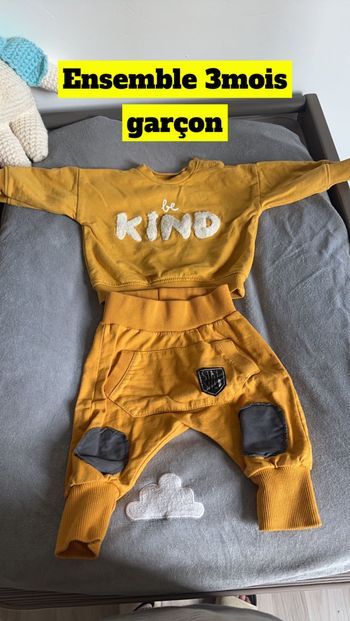 Ensemble bébé 3m