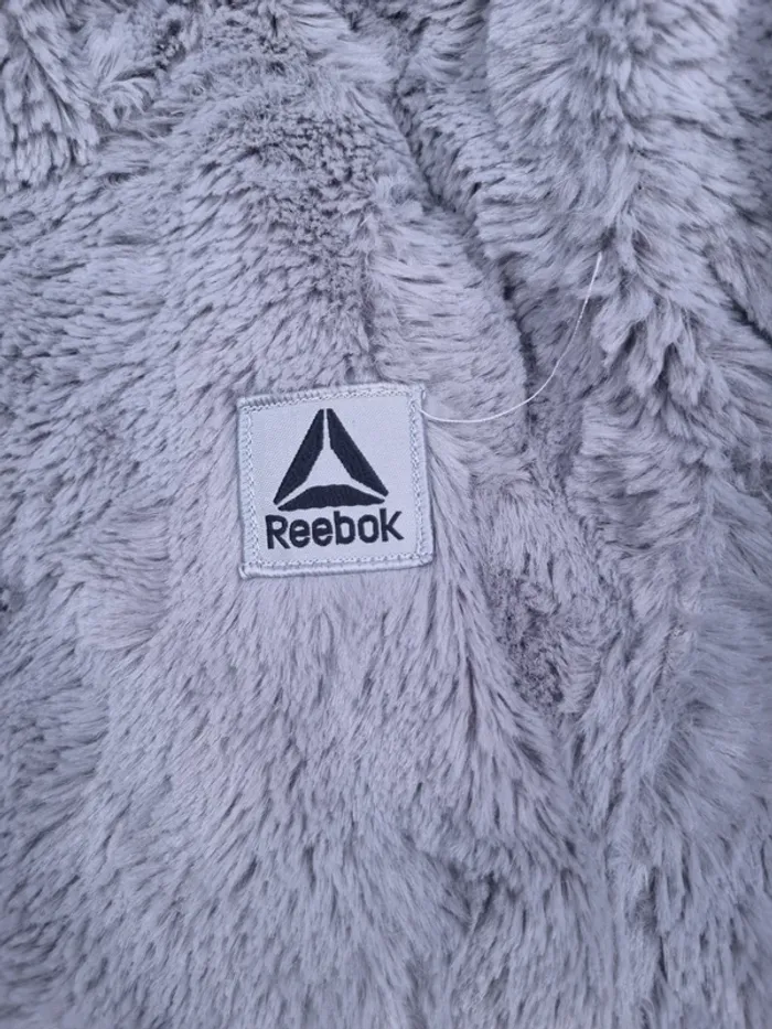 Doudoune Reebok réversible noire/grise taille L Femme (mesures en photos) - photo numéro 9