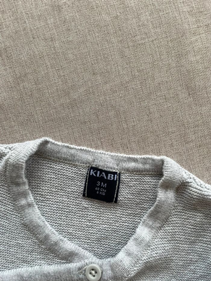 Gilet croisé 3 mois - Mixte - photo numéro 3