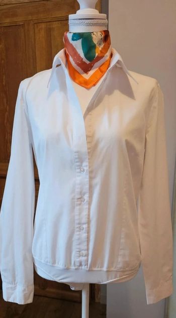 Chemise blanche body femme S